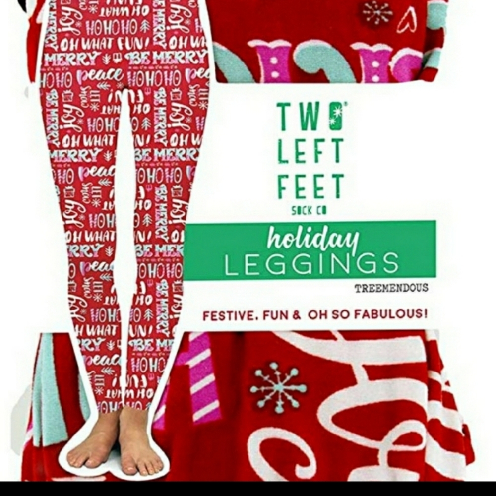 Two Left Feet Holiday Leggings